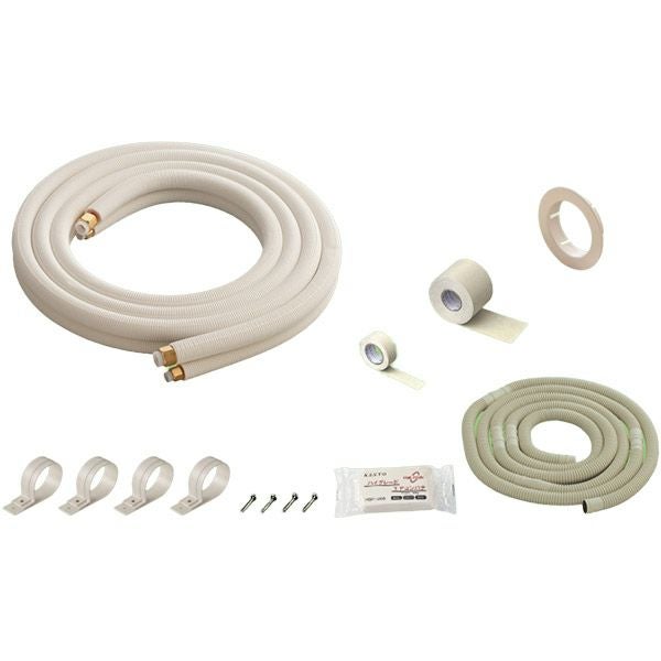 エアコン配管セット3M 即日出荷 関東器材 配管セット 3m 3P-FSP 2分3分 ペアタイプ 電線なし
