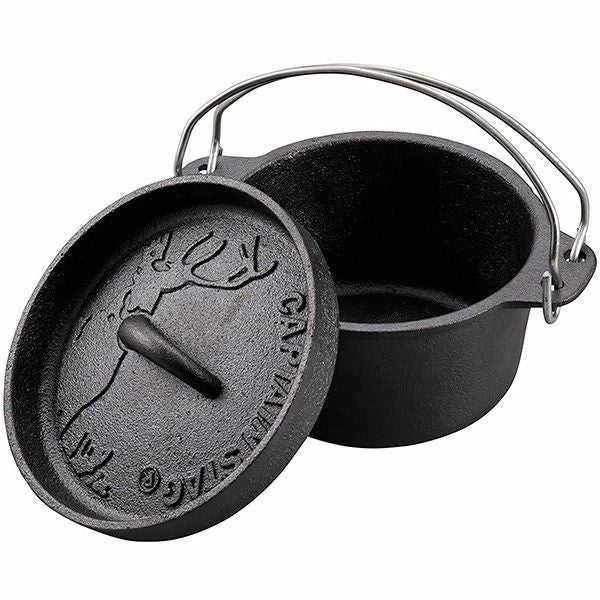 即日出荷 キャプテンスタッグ CAPTAIN STAG ダッチオーブン 14cm UG