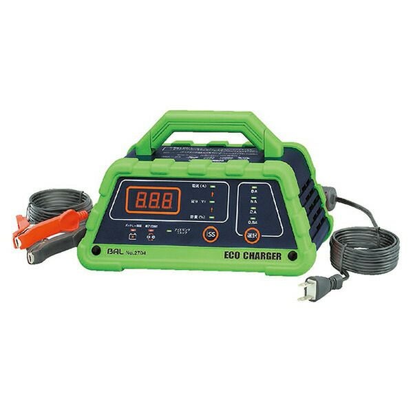 即日出荷 大橋産業 BAL 12Vバッテリー専用充電器 ECO CHARGER No.2704