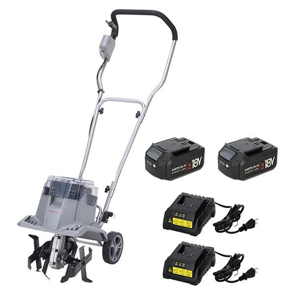 即日出荷 高儀 EARTH MAN 36V(18V+18V)充電式耕うん機 SL-GCV36-AS