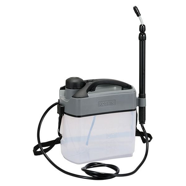 即日出荷 工進 充電式噴霧器 5L BGT-5D 1頭口噴口 電動 肩掛け